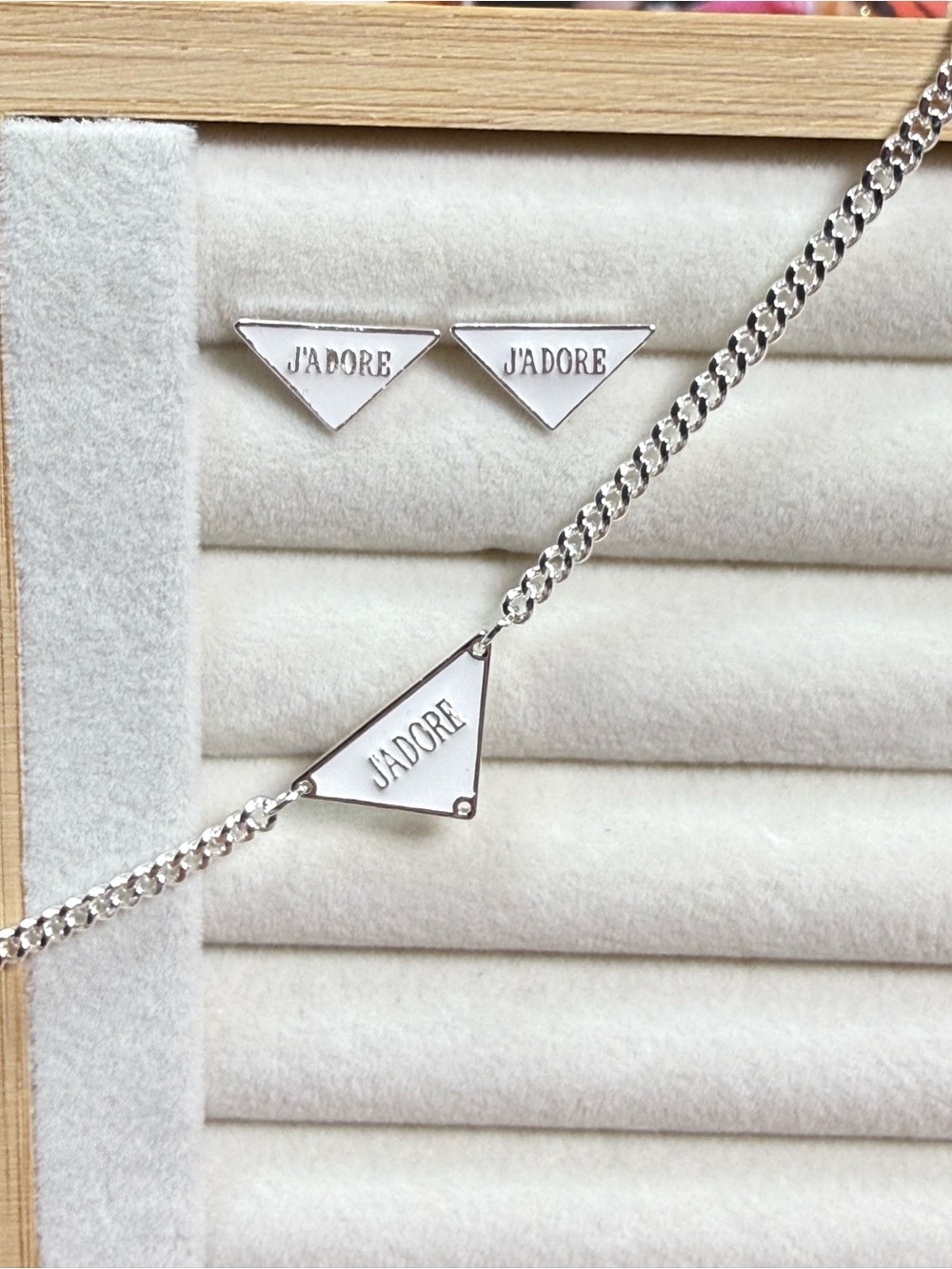Jadore Fashion Jewelry Set Earrings & Necklace-New - Picture 2 of 5